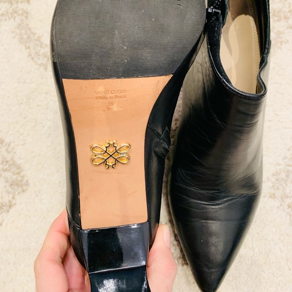 Vero Cuoio - Zvelle - Leather Booties - Size EU 39 - US 8-8.5 - Picture 5 of 10